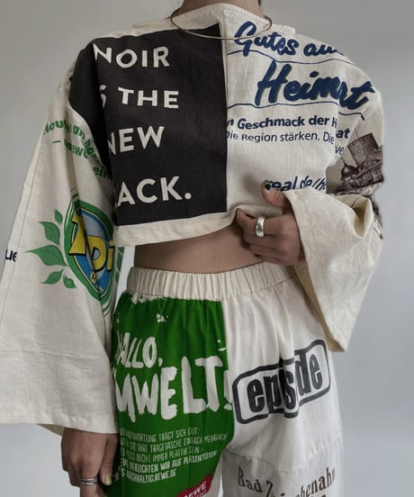 【RE;CIRCLE】 RE Eco-Friendly Bag Short Top / 220825-007