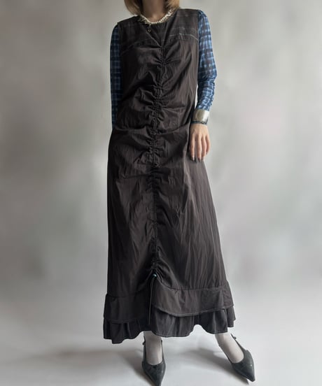 【USED】 N/S drawstring One-Piece  /250906-012