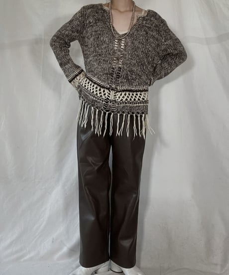 【USED】    Knit L/S Top/211216-038