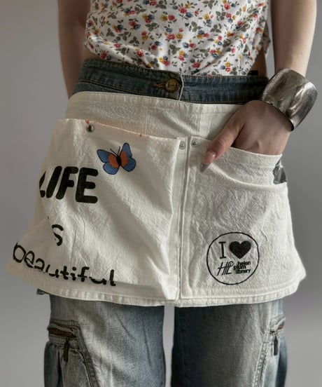 【RE;CIRCLE】 Re Eco Bag Apron /  260528-001