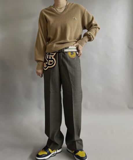 【USED】 JCPenny Acrylic Knit Pullover Camel / 230204-011