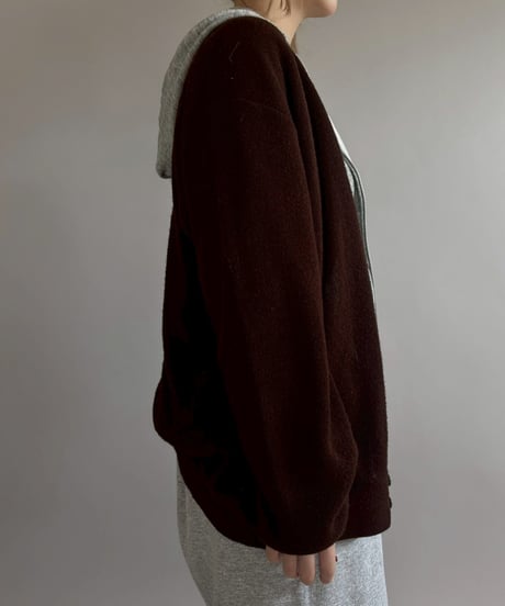 【USED】 Made In USA J.C.Penny The Fox Sweater Acrylic Cardigan / 260110-001