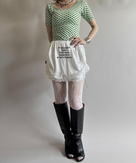 【RE;CIRCLE】 Non asleep Skirt  /  250821-002