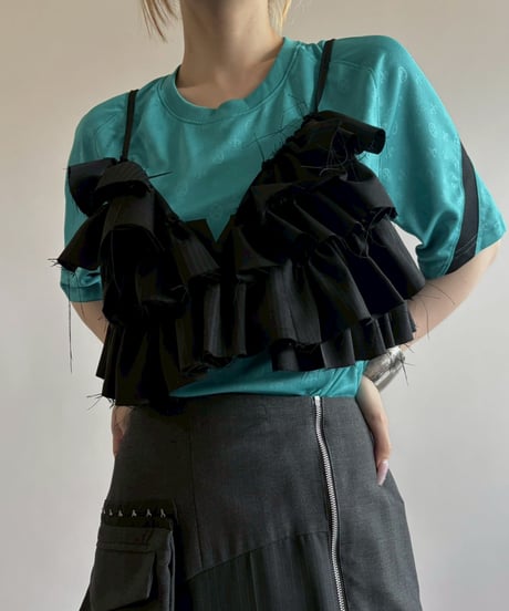 【RE;CIRCLE】 RE Suit Frill Bustier / 250717-013