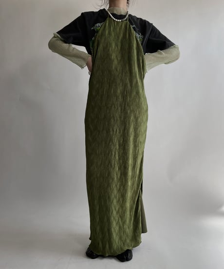 【USED】 Poly Camisole One-piece ⑥ / 220409-018