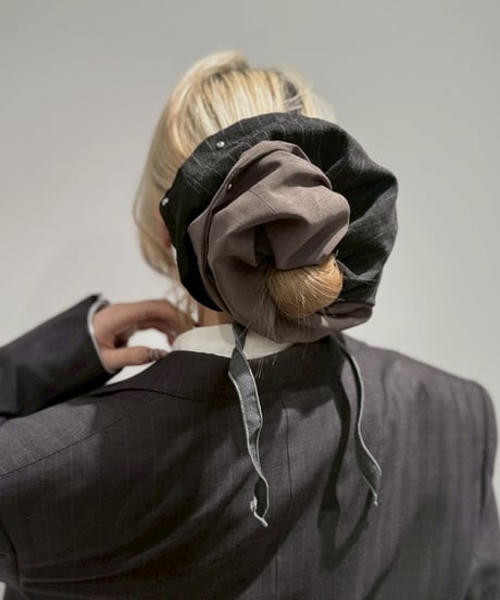 【RE;CIRCLE】 RE Suit Scrunchie /  260219-005