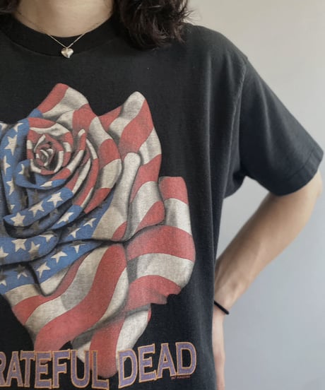 【USED】  MADE IN USA Band T-shirt GRATEFUL DEAD 1995s / 230703-002