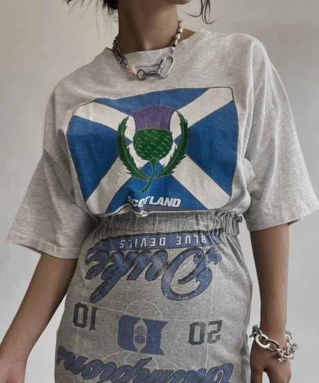 【USED】 T Shirt "Scot Land" / 220806-022