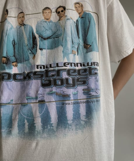 【USED】 Backstreet boys Short Sleeves T-shirt / 220813-036