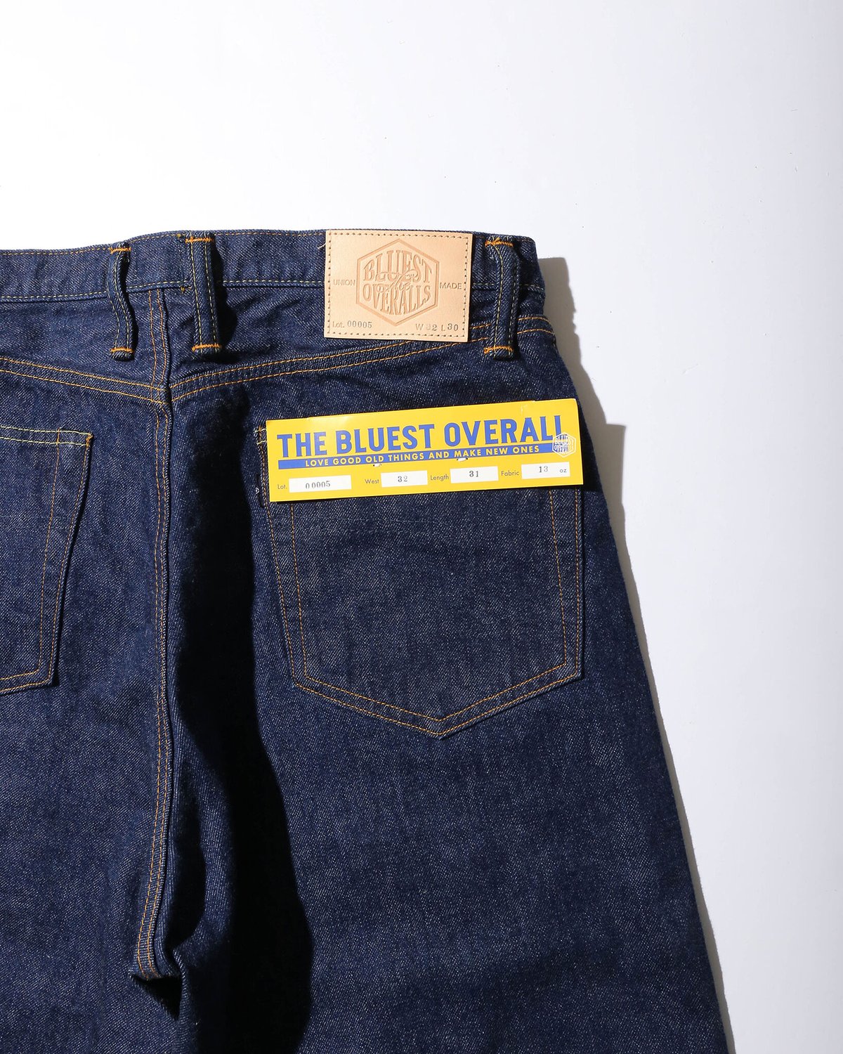THE UNION】Big “T” Denim Pants【THE BLUEST OVERA