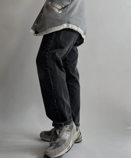 【USED】  Made in USA Levi's Denim Pants 560 Black / 220416-003