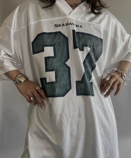 【USED】NFL SEAHAWKS Game Shirt / 230520-024
