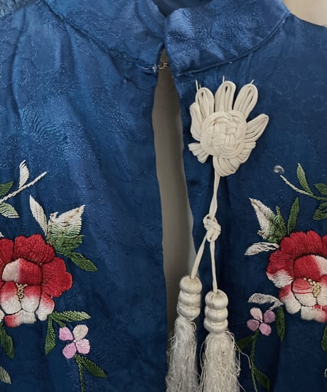 【USED】 Embroidery Jacket Blue / 230102-029
