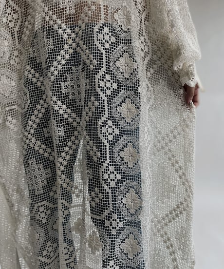 【RE;CIRCLE】 RE Crochet Lace One-piece / 220728-002