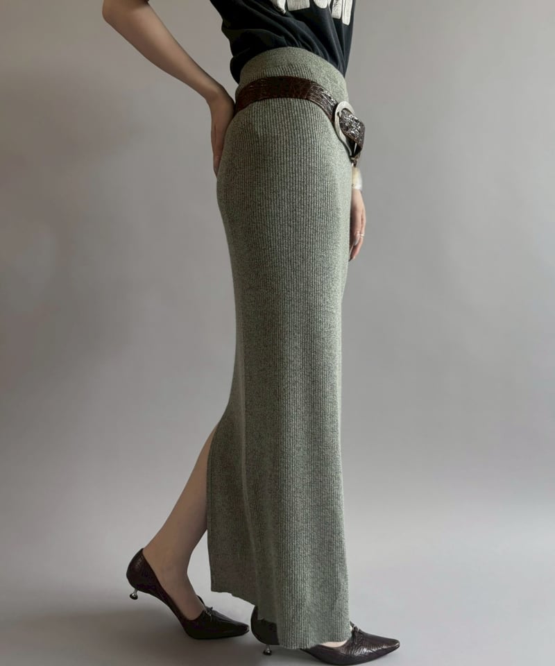 USED】 Knit Skirt /260523-016 | THE TINY SHOP b