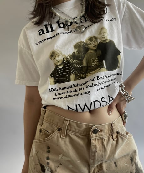 【USED】 NWDSA Person T-Shirt  /240615-030