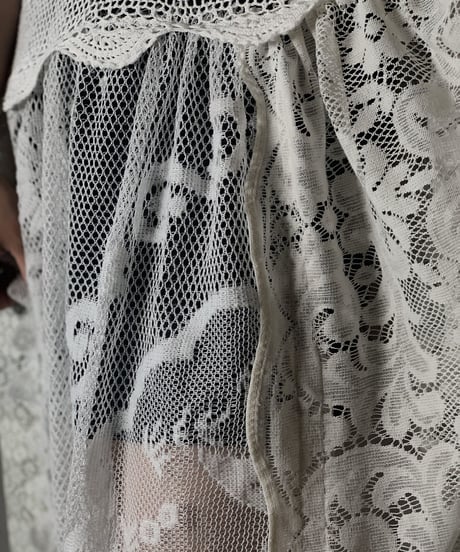 【RE;CIRCLE】 RE Lace N/S One-piece⑥/210714-010