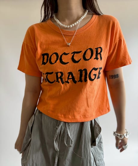 【USED】 RESIZED 70~80's Felt Print T-Shirt / 250802-018