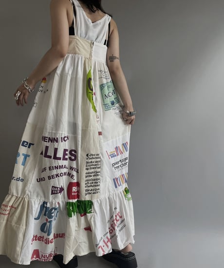 【RE;CIRCLE】RE Eco-Friendly Bag Camisole Long One-piece / 230622-012