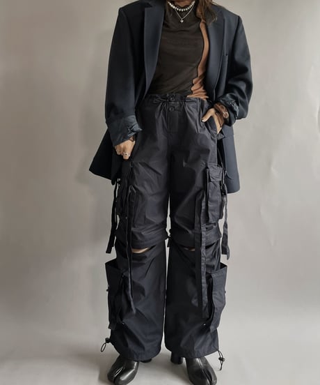【USED】  Techino Pants Navy / 221001-024