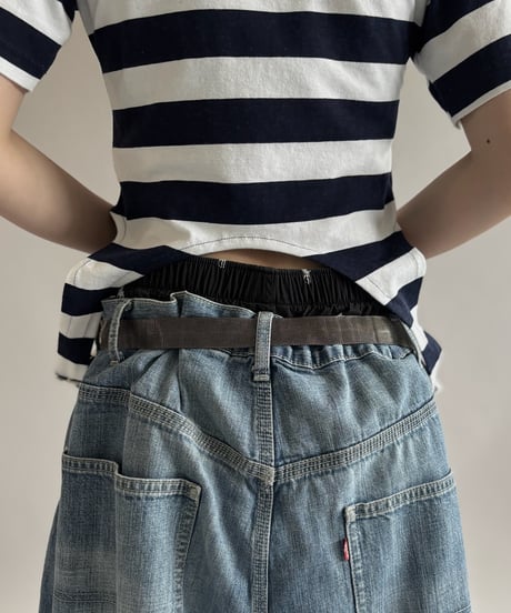 【RE;CIRCLE】 RE Mulch Boarder T-shirt Leotard / 260430-001