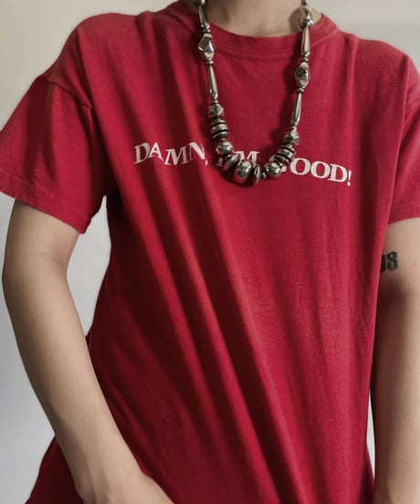 【USED】 Short Sleeved Message T-shirt /220716-027