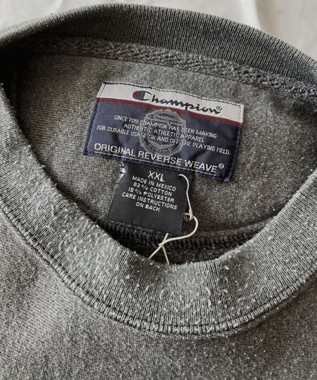 【USED】   Champion Reverse Weave Sweat WASHINGTON & JEFFERSON/211007-020