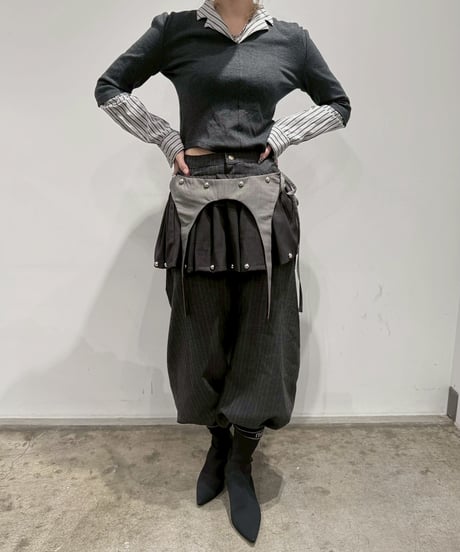 【RE;CIRCLE】 RE Suit Pants/ 260219-027