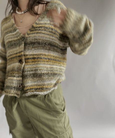 【USED】  UKnit Cardigan / 221001-015