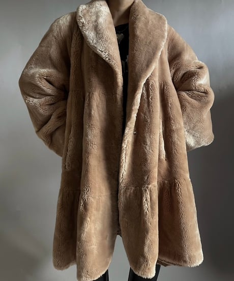 【USED】  Fake Fur Coat /241221-019