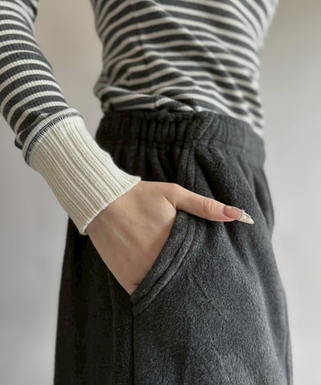 【USED】 Cargo Pocket Fleece Shorts  /260314-012