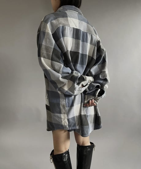 【Mashup Products】Cotton100% L/S Shirt/  240217-026