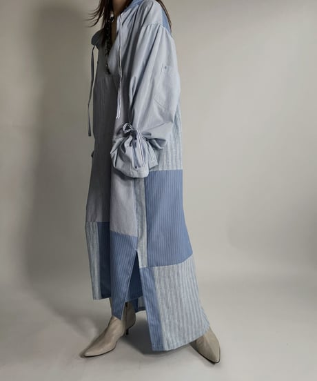 【RE;CIRCLE】 RE Stripe One-piece /220407-014