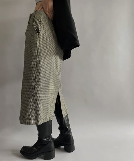 【USED】 Cotton Long Skirt / 220903-010