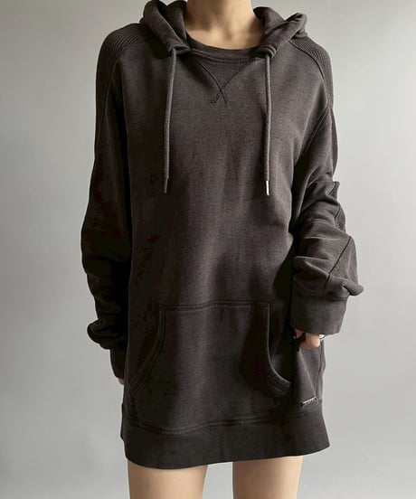 【USED】 DIESEL After Hooded Design Waffle Panel Parka/MS2510-005