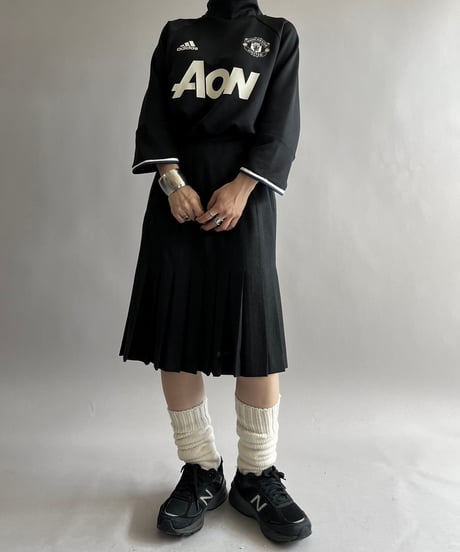【USED】 adidas MANCHESUTER UNITED L/S Soccer Shirt /240921-002