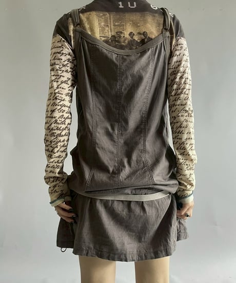 【USED】 Cop.Copine Pocket Design Camisole Top /251014-041