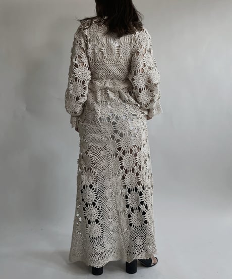 【RE;CIRCLE】 RE Crochet Lace One-piece / 220427-041