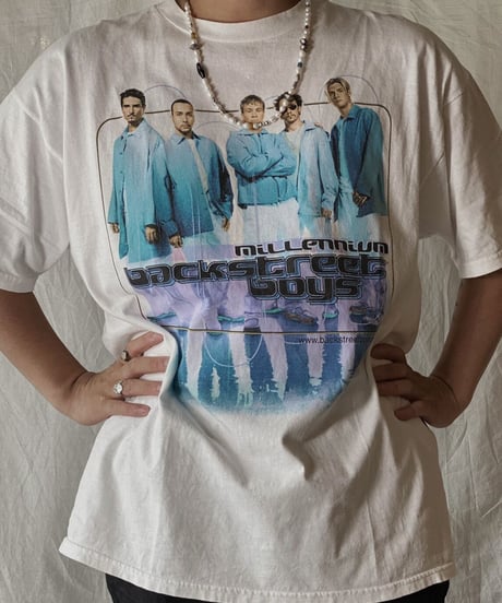 【USED】 S/S T-shirt back street boys/210526-019