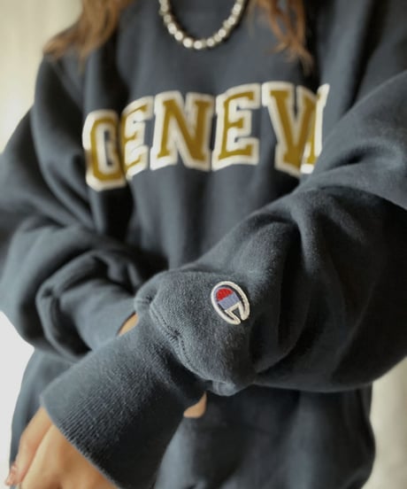 【USED】  Champion Reverse Weave Sweat GENEVA/211116-037