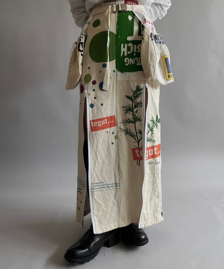 【RE;CIRCLE】RE Eco-Friendly Bag Belt Bag Skirt  / 240905-020