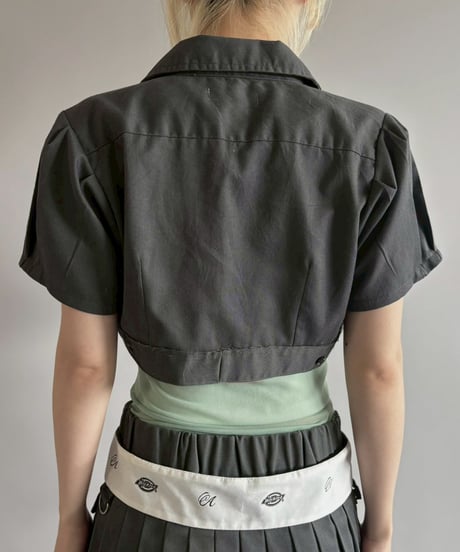 【Chinatsu Aoyama】 RE Makers Shirt Charcoal / 260702-024