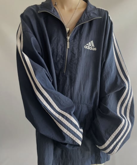 【USED】 adidas Nylon Pullover Top/ 231026-010