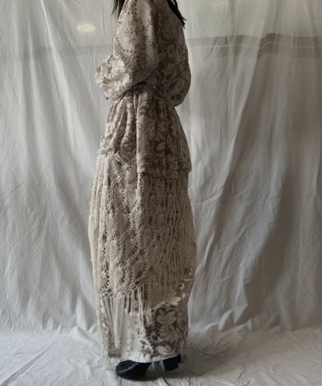 【RE;CIRCLE】 RE Lace L/S One-piece/210611-028