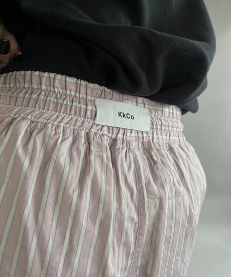 【USED】 Stripe Patterned Layered Short / 241109-022