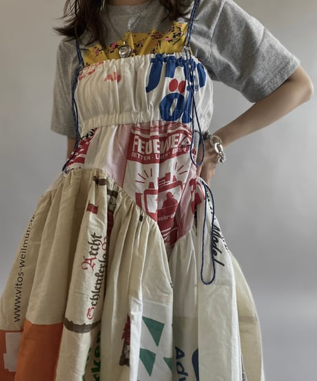 【RE;CIRCLE】RE Eco-Friendly Bag Code Camisole Middle One-piece / 240613-007