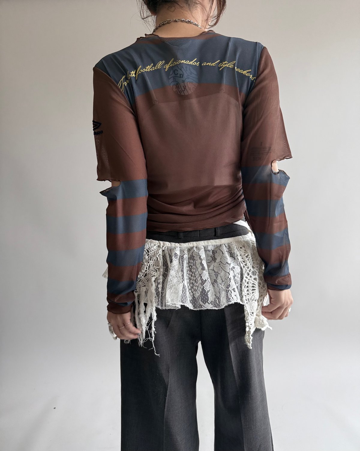 Chinatsu Aoyama × UMBRO Tule Tee Brown