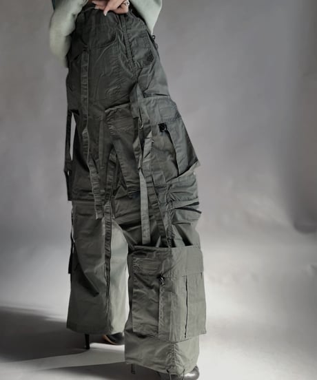 【USED】 Techno Pants (Khaki) / 230119-004