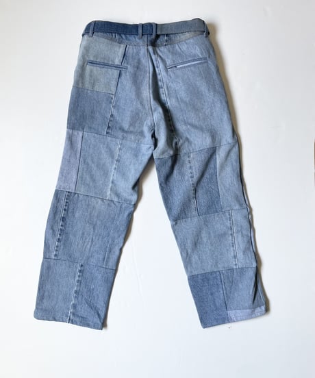 【RE;CIRCLE】 RE Denim PatchWork Pants / 230522-001