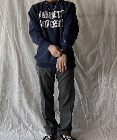 【USED】 90's USA Champion Reverse Weave MARQUETTE②/210324-022